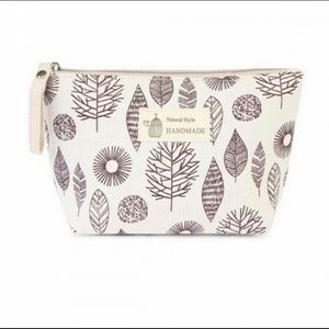 Canvas Cosmetic Bag